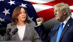 Cuộc chạy đua vào Nhà Trắng giữa Donald Trump và Kamala Harris sẽ là cuộc bầu cử tốn kém nhất trong lịch sử Mỹ (Ảnh: Sohu)