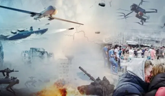 Chiến tranh Nga-Ukraine đang biến thành cuộc chiến của vũ khí, thiết bị không người lái. Ảnh: Ifeng.