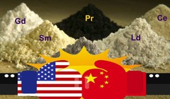 Truyền thông Trung Quốc cho rằng họ đã thành công trong "cuộc chiến đất hiếm" nhằm vào Mỹ. Ảnh: Hk01.