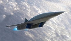 Hình đồ họa máy tính (CG) về SR-72. Ảnh: Xinhua.