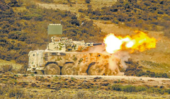 Hệ thống Type 625 tham gia cuộc tập trận bắn đạn thật. Ảnh: Tukungpao.