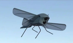 Sản phẩm UAV nano "muỗi máy" của Đại học Khoa học Quốc phòng Trung Quốc. Ảnh: NetEase.