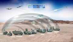 Phác họa hệ thống “Celik Kubbe” (Vòm Thép) của Thổ Nhĩ Kỳ với các loại vũ khí, trang thiết bị. Ảnh: QQnews.