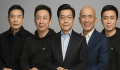 Năm gương mặt tiêu biểu đại diện cho các nhân tài công nghệ ở nước ngoài về nước kinh doanh thành công. Ảnh: Baidu.