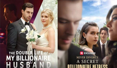 Những phim ngắn rất ăn khách trên nền tảng ReelShort. Ảnh: Sohu.