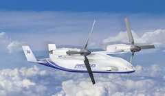 Hình ảnh vi tính về chiếc Trương Ưng R6000 đang bay. Ảnh: Topwar.