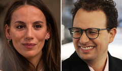 Mira Murati và Dario Amodei - hai tỷ phú AI nổi bật toàn cầu. Ảnh: CNBC.