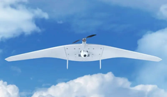Máy bay không người lái trinh sát SKAT-350M của Nga. Ảnh: Wforum.
