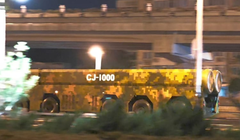 Tên lửa CJ-1000 (Hay DF-1000) xuất hiện trong buổi tổng duyệt cho lễ duyệt binh 3/9. Ảnh: Singtao.