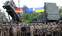 Các nước châu Âu, nhất là Đức đang gia tăng mạnh mẽ viện trợ vũ khí cho Ukraine. Ảnh: Xinhua.