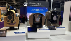 Ba hệ thống Iron Beam với ba cấp độ khác nhau (từ trái qua): Lite Beam, Iron Beam M và Iron Beam 450. Ảnh: Wforum. 