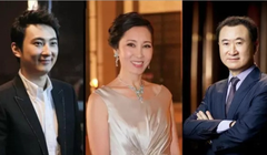 Vương Tư Thông, con trai duy nhất của vợ chồng ông chủ Tập đoàn Vạn Đạt Vương Kiện Lâm và bà Lâm Ninh. Ảnh: QQnews.