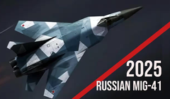 Nga đã khởi động lại và hoàn chỉnh thiết kế tiêm kích MIG-41. Ảnh: Sohu.