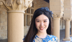 Carina Hong (Hồng Lạc Đồng) tài năng trẻ với tham vọng tạo ra nhà toán học AI. Ảnh: Sina.