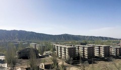 Khu đô thị mới được xây dựng với kỳ vọng tái phát triển dân cư, nhưng do không có việc làm nên bỏ trống. Ảnh: Yicai.