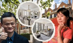 Vợ chồng Jack Ma - Trương Anh: chồng lo kiếm tiền, vợ xây tổ ấm. Ảnh: Line.