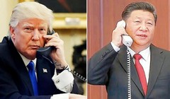 Tối 24/11, Tổng thống Mỹ Donald Trump và Chủ tịch Trung Quốc Tập Cận Bình đã có cuộc điện đàm, nhưng hai bên đưa ra thông báo khác nhau về nội dung cuộc gọi. Ảnh: Mingpao.
