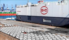 Hãng BYD bán 3,26 triệu xe trong ba quý đầu 2025. Ảnh: Sina. 