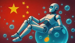 Ủy ban Cải cách & Phát triển Quốc gia Trung Quốc chính thức lên tiếng cảnh báo về nguy cơ vỡ bong bóng robot hình người do đầu tư quá nóng. Ảnh: LINE.