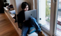 Laurent Simons năm 12 tuổi, chuẩn bị lấy bằng thạc sĩ ở Đại học Công nghệ Eindhoven. Ảnh: Getty.