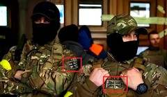 Hình ảnh binh lính người Anh tham gia chiến đấu ở Ukraine. Ảnh: Ifeng.