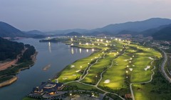 Sân golf Thanh Lanh với quy mô hoành tráng, khung cảnh thiên nhiên thơ mộng.
