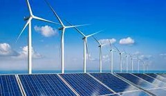 Năng lượng tái tại sẽ thay thế nguồn điện năng than đá. Ảnh minh họa Electrek.