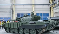 Xe tăng chủ lực T-72B hiện đại hóa của Cộng hòa Sec chuyển giao cho Ukraine. Ảnh Military Leak.