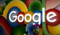 Logo tại trụ sở chính của Google ở Mountain View, California, Mỹ ngày 26/9/2022. Ảnh Tayfun Coskun/Anadolu.