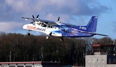 Máy bay hydro-điện 2 động cơ Dornier 228 19 chỗ ngồi cất cánh lần đầu tiên. Ảnh Video ZeroAvia
