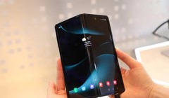 Nguyên mẫu màn hinh Samsung gập 360o mới. Ảnh Samsung Display