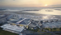 Nhà ga số 1 của sân bay quốc tế John F. Kennedy. Ảnh minh họa Business Inside. 