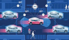 Hệ thống Lidar được sử dụng để phương tiện tự hành điều hướng trong môi trường xung quanh. Ảnh minh họa Optica.