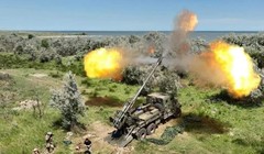 Pháo tự hành Bohdana 155 mm do Ukraine sản xuất. Ảnh Military Leak.