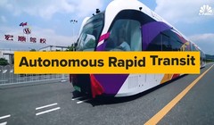 Xe buyt lai xe điện do Trung Quốc sản xuất. Video CNBC.