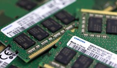 Các module bộ nhớ của Samsung Electronics, sản xuất tại Trung Quốc vào tháng 7/2019. Ảnh:Bloomberg