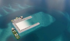 Đảo Princess Elisabeth, trung tâm năng lượng điện gió đầu tiên thế giới. Ảnh Renew Economy