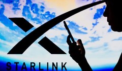 Ảnh minh họa Starlink - điện thoại thông minh. Ảnh CNBC
