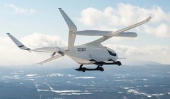 Chiếc eCX 300, phiên bản máy bay cánh cứng cố định của BETA Technology. Ảnh BETA Technology.