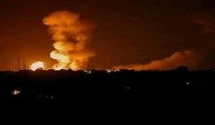 Không quân Mỹ không kích vào Deir Ezzo. Ảnh South Front