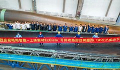 Công ty MingYang ra mắt cánh quạt tuabin điện gió có thể tái chế. Ảnh Electrek