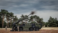 Hệ thống pháo CAESAR của quân đội Đan Mạch. Ảnh: Bộ Quốc phòng Đan Mạch.