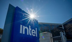 Logo tại trụ sở công ty Intel. Ảnh minh họa E&T