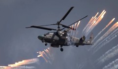 Trực thăng tấn công Ka-52 trên chiến trường Ukraine. Ảnh minh họa South Front