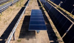 Terafab, hệ thống kỹ thuật số tự động với các robot xây dựng trang trại điện mặt trời. Ảnh erabase Energy.