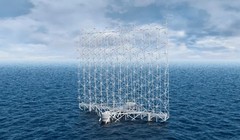 Hệ thống điện gió đa tua-bin của công ty Wind Catching Systems. Ảnh CNBC