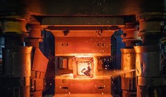 Nhà máy thép Thụy Điển chuyển sang sử dụng nhiên liệu hydro sản xuất sản phẩm quy mô lớn. Ảnh E&T