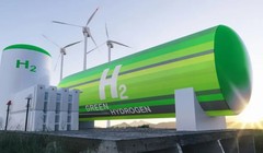 Sản xuất hydro xanh. Ảnh minh họa của Kỹ thuật Thú vị.