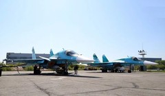 UAC chuyển giao lô máy bay ném bom Su-34M mới cho không quân Nga. Ảnh UAC