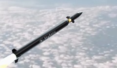 Hệ thống tên lửa đánh chặn đạn siêu thanh, có tên gọi là "Sky Sonic". Ảnh video Rafael.